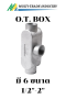 O.T. BOX กล่องพักสายไฟ
