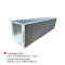 รางปูน ไม่มีบ่า ร่อง 20 ซม. ยาว 1 เมตร + ตะแกรงเหล็กเสริมฉาก 190x1000 mm.
