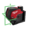 Milwaukee M12 CLLP-0C เลเซอร์วัดระดับและวางแนวดิ่ง (เครื่องเปล่า)