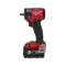 Milwaukee M18 FIW212-502X บล็อกกระแทกไร้สาย 18 โวลต์ 1/2" คอมแพ็ค แบตเตอรี่ 5 แอมป์อาว x 2 ก้อน