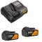 Dewalt รุ่น DCF92MP2T-QW บล็อกกระแทกไร้สาย 18V XR