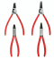 KNIPEX รุ่น 00 19 56 ROLL BAG WITH 4 PLIERS ชุดคีม ชุดปากคีบคีบ รหัส 00 19 56