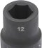 DEWALT รุ่น DT7530-QZ ลูกบ๊อกซ์ 6 เหลี่ยม แกน 1/2 นิ้ว ขนาด 12 มม.