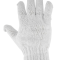 YAMADA รุ่น 9702 ถุงมือถักด้ายคอตตอน 500 กรัม (ขอบเขียว) SPWPCG0500WHT