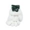 YAMADA รุ่น 9702 ถุงมือถักด้ายคอตตอน 500 กรัม (ขอบเขียว) SPWPCG0500WHT