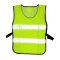 YAMADA รุ่น GR-6045U เสื้อจราจรตาข่าย สีเขียวแถบสีเงิน SPTCTTGR6045U