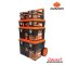 PUMPKIN ชุดกล่องเครื่องมืออเนกประสงค์ Multi Stack 5ตัว/ชุด พร้อมล้อและด้ามเข็น รุ่น PTT-MST5 (20908)