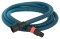 Bosch รุ่น 2608000568 สายยางป้องกันไฟฟ้าสถิตย์พร้อมตัวล็อคแบบดาบปลายปืน สำหรับแก๊ส 35-55 สีน้ำเงิน ขนาด 5000 x 22 มม. รหัส 2608000568