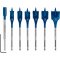BOSCH รุ่น Expert SelfCut Speed Pack ดอกเจาะไม้ใบพาย 6 ชิ้น (16-32มม.) + ก้านต่อ 2608900334