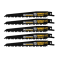 DEWALT รุ่น DT99554-QZ ใบเลื่อยชัก 152มม. 6ฟัน (5ใบ/แพค)