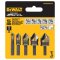 Dewalt รุ่น DWAMDB5SETCS ชุดดอกผายหัวสกรูสำหรับงานเหล็กและวัสดุทั่วไป จำนวน 5 ชิ้น