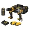 Dewalt รุ่น DCK2214D2TA-B1 ชุดสว่านเเละไขควงกระแทกไร้สาย 20V