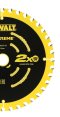 DEWALT รุ่น DT90259-QZ ใบเลื่อยวงเดือนตัดไม้ ขนาด 184 มม. 40 ฟัน