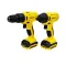 STANLEY รุ่น SCHI121S2FK-B1 ชุดสว่านกระแทกพร้อมไขควงกระแทกไร้สาย 12V  (รวมแบต 1.5 Ah x 2)