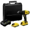 STANLEY รุ่น SCD711D2KA-B1 สว่านกระแทกไร้สาย 20V แบตเตอรี่ 2.0Ah พร้อมชุดดอกสว่าน 100 ชิ้น