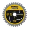 DEWALT รุ่น DT99566-QZ ใบเลื่อยวงเดือนตัดไม้ ขนาด 210 มม. 36 ฟัน