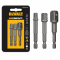 DEWALT รุ่น  DWAADPTMI3  ก้านต่อลูกบล็อกขนาด 1/4, 3/8, 1/2 นิ้ว (3 ชิ้น)