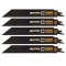DEWALT รุ่น DT99552-QZ ใบเลื่อยชักตัดเหล็ก ขนาด 203 มม. 14-18 ฟัน (5 ใบ/แพ็ค)