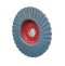 SUMO รุ่น ABFDSMHB40ST150 ใบเจียรผ้าทรายซ้อน 4" No.150 หลังแข็ง Turbo ฝาเหล็ก