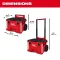 Milwaukee - 48-22-8427 กล่องเครื่องมือ Packout ล้อลากพร้อมก้านจับ