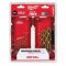 Milwaukee 48894759 ชุดดอกเจาะเหล็กไทเทเนี่ยม Red Hex HSS-G Titanium (10 ดอก)