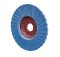 SUMO รุ่น ABFDSMHB40ST180 ใบเจียรผ้าทรายซ้อน 4" No.180 หลังแข็ง Turbo ฝาเหล็ก