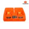 Pumpkin รุ่น c เครื่องชาร์จแบตเตอรี่แบบชาร์จคู่ 2 ช่อง XPLUS รหัส 50385