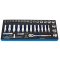 Blue-Point No. BPS11A ชุดบล็อก 3 หุน 3/8 SQUARE SOCKET SET (BPS11A)