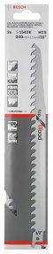 BOSCH รุ่น S1542K 2PC ใบเลื่อย เซเบอร์ซอว์ รหัส 2608650681