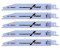 BOSCH รุ่น S123XF 5 Pcs. ใบเลื่อย เซเบอร์ซอว์ รหัส 2608654402