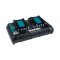 MAKITA รุ่น DC18RD แท่นชาร์จแบตเตอรี่ 18V LXT จำนวนพอร์ตชาร์จ 2