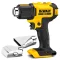 DEWALT รุ่น DCE530N-KR ปืนเป่าลมร้อนไร้สาย 18V Max (เฉพาะตัวเครื่อง)