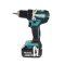 MAKITA รุ่น DDF484RFE ชุดเซ็ท สว่านไร้สาย 18V 3Ah x2, DC18RC N-M 54/30  BL motor