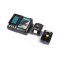MAKITA รุ่น DDF484RFE ชุดเซ็ท สว่านไร้สาย 18V 3Ah x2, DC18RC N-M 54/30  BL motor