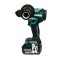 MAKITA รุ่น DDF486RTJ ชุดเซ็ท สว่านไร้สาย 18V 5Ah x2, DC18RC, Makpac (Type 2) N-M 130/65 BL motor