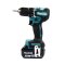 MAKITA รุ่น DDF487RFJ ชุดเซ็ท สว่านไร้สาย 18V 3Ah x2, DC18RC, Makpac (Type 3) N-M 40/25 BL motor