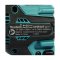 MAKITA รุ่น DHP487RFJ ชุดเช็ท สว่านกระแทกไร้สาย 18V 3Ah x2, DC18RC, Makpac (Type 3) N-M 40/25 BL motor