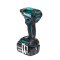 MAKITA รุ่น DTD154RFE ชุดเซ็ทไขควงกระแทกไร้สาย 18V 3Ah x2, DC18RC N-M175  BL motor