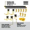 DEWALT รุ่น ชุดเซท Starter Kit 21 ชิ้น/ชุด DWST82801