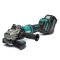 MAKITA รุ่น GA037GT201  ชุดเซ็ทเครื่องเจียไร้สาย 40 Vmax ขนาด 7 นิ้ว ความเร็วรอบตัวเปล่า 7,800 รอบ/นาที 40V 5Ah (F) x2, DC40RA