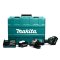 MAKITA รุ่น GA038GT201 ชุดเซ็ทเครื่องเจียไร้สาย 40 Vmax ขนาด 9 นิ้ว ความเร็วรอบตัวเปล่า 6,600 รอบ/นาที 40V 5Ah (F) x2, DC40RA