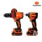 PUMPKIN รุ่น INF-IMDID-422CK INFINITY POWER 20V ขุดสว่านกระแทกและไขควงกระแทกไร้สาย ใร้แปรงถ่าน 20V Lion รหัส 50295