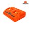 Pumpkin รุ่น c เครื่องชาร์จแบตเตอรี่แบบชาร์จคู่ 2 ช่อง XPLUS รหัส 50385