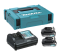 MAKITA รุ่น MKP1WA122 ชุดเซ็ท แบตเตอรี่และแท่นชาร์จ BL1021B x2, DC10WD x1, MAKPAC TYPE 1