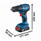 Bosch - Combo Set โปรตบทรัพย์ สว่านกระแทก+เครื่องเจียร์+สว่านโรตารี่+ไขควงกระแทก+เลเซอร์วัดระยะ พร้มอแบตและแท่นชาร์จ