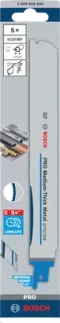 BOSCH รุ่น S1137BEF (Pack5) ใบเลื่อยอเนกประสงค์ตัดเหล็ก รหัส 2608658994