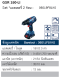 Bosch รุ่น GSR 180-LI  สว่านไร้สายแบตเตอร์รี่  18 V แบต 2 ก้อน 2.0 Ah (06019F81K0)