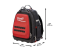 Milwaukee 48-22-8301 เป้สะพายหลังใส่เครื่องมือ PACKOUT Backpack