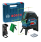 Bosch รุ่น GCL 2-15 G เลเซอร์กำหนดแนวเส้น กากบาท ระยะ 15 เมตร แสงสีเขียว (0601066J00)