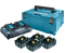 MAKITA รุ่น MKP3PT184 ชุดแบตเตอรี่และแท่นชาร์จ 18 โวลต์ BL1830B+DC18RD พร้อมกล่องเครื่องมือ MAKPAC